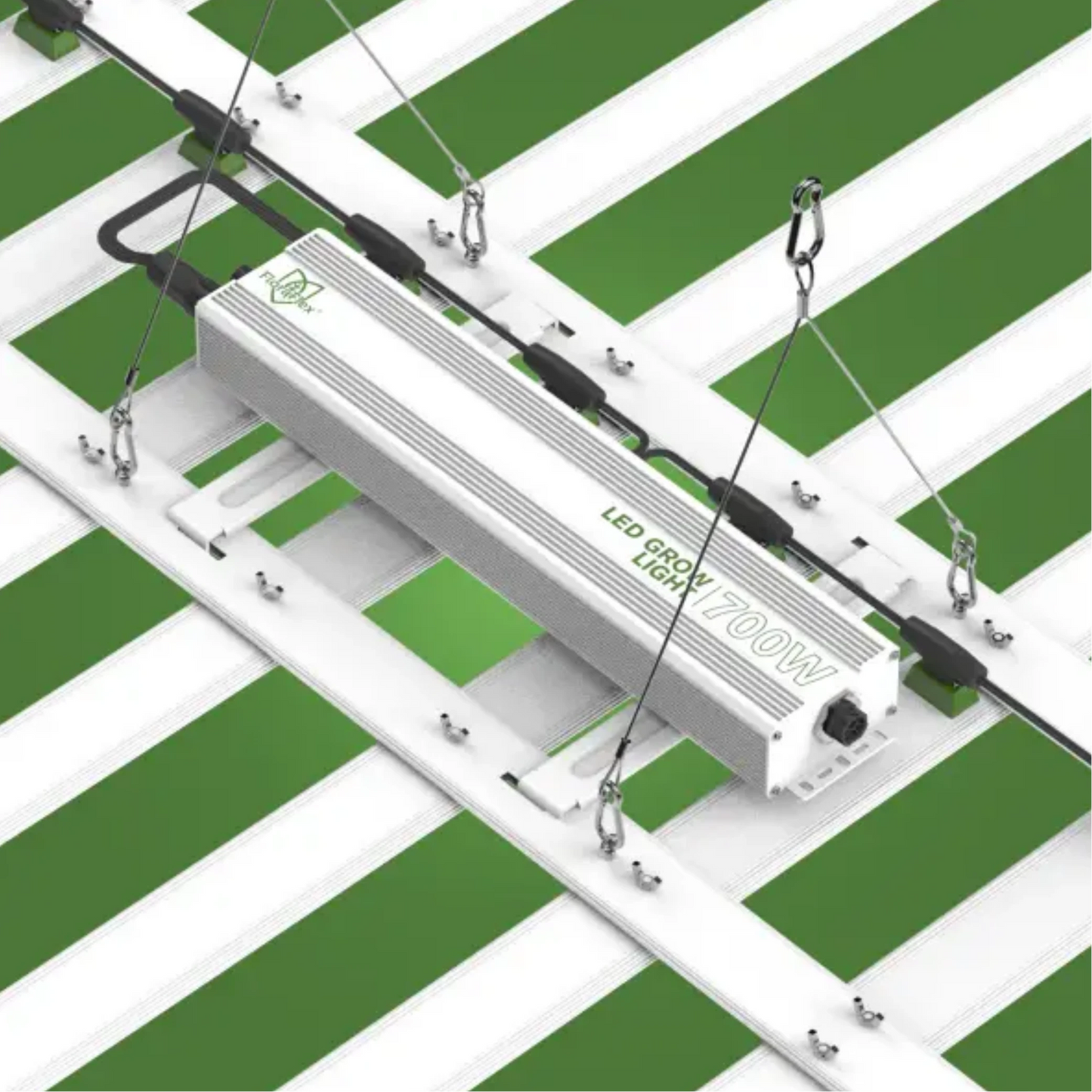 FloraFlex DLC 700W Full Spectrum LED Grow Light top view