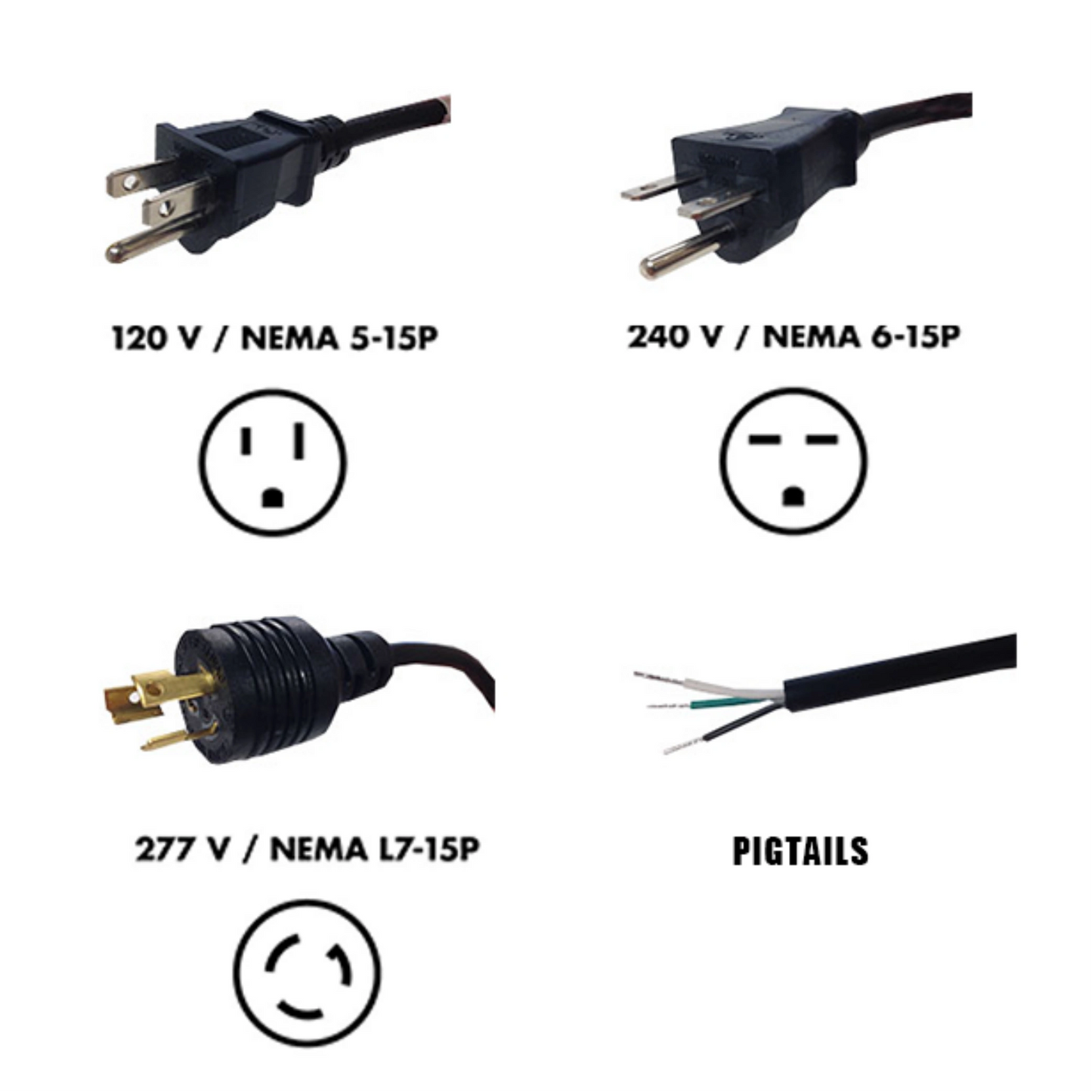 Fluence SPYDR 2i 630W plugs