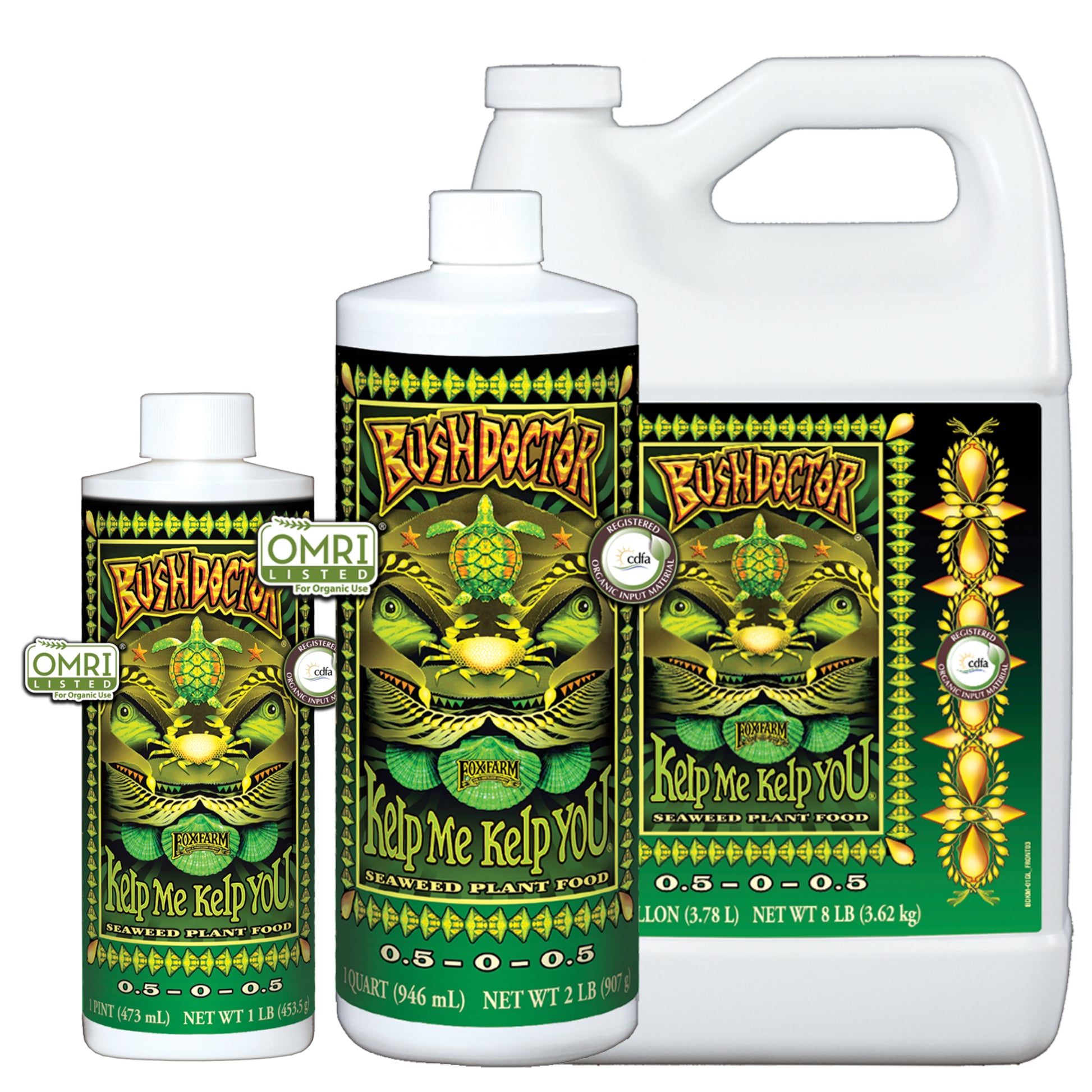 FoxFarm Bush Doctor Kelp Me Kelp You family