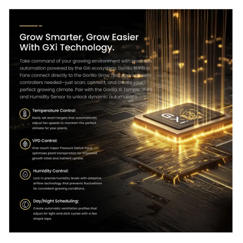 GXi 6 - Wireless Intelligent Inline Fan GXi technology