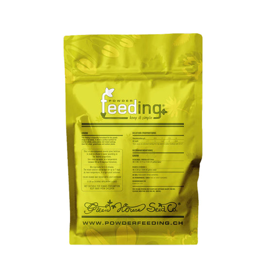 Green House Feeding Mineral Line Grow 500 Gram back