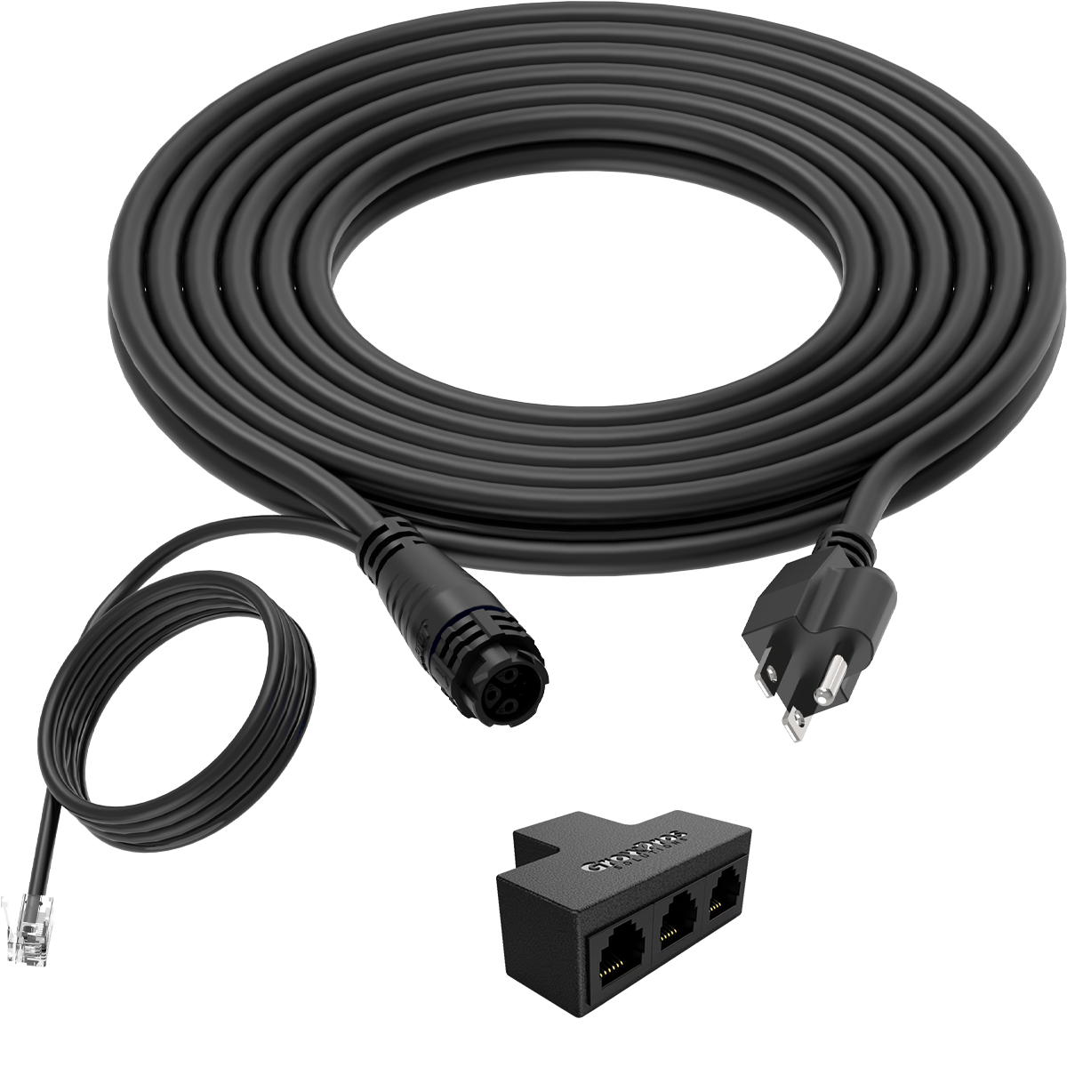 GrowPros Solutions Under Canopy - Power Cord Connector Cord Pack 240 Volt