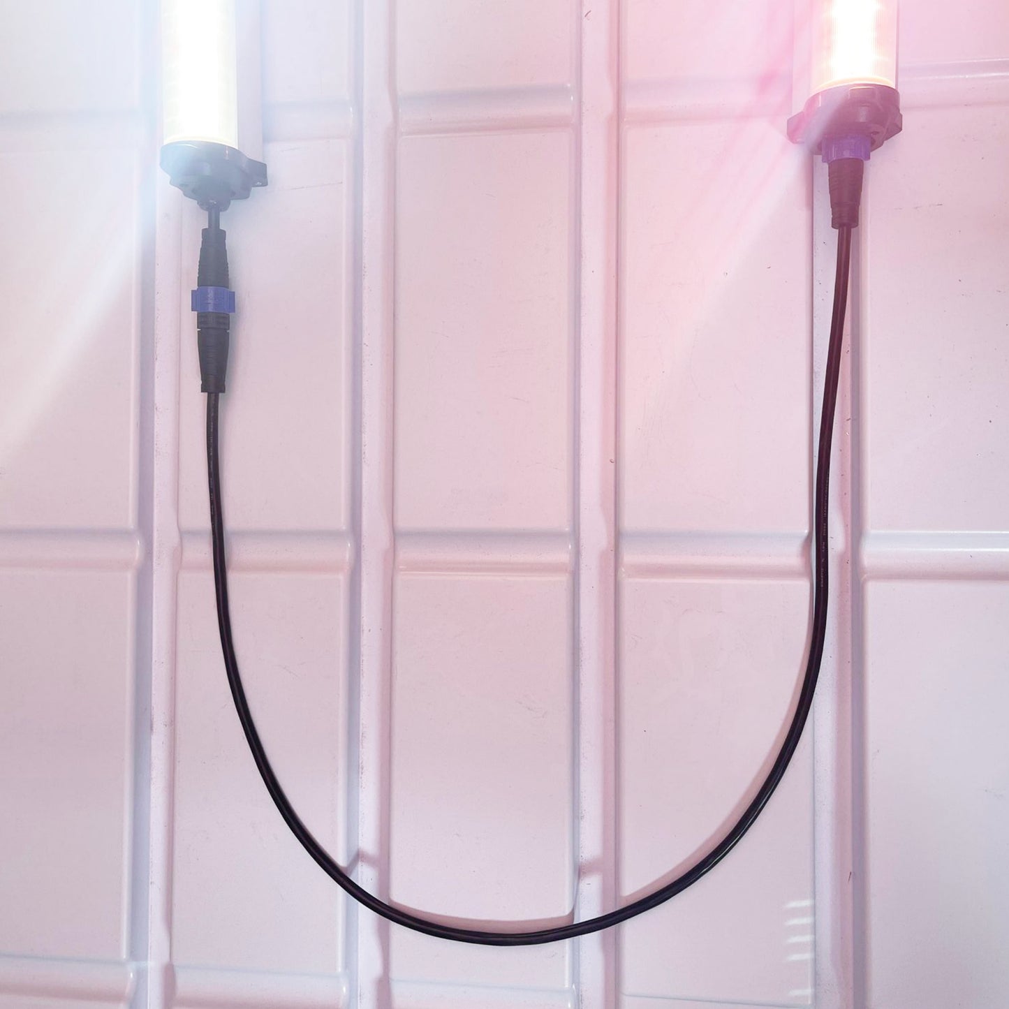 GrowPros Solutions Under Canopy Interconnect Cable in use