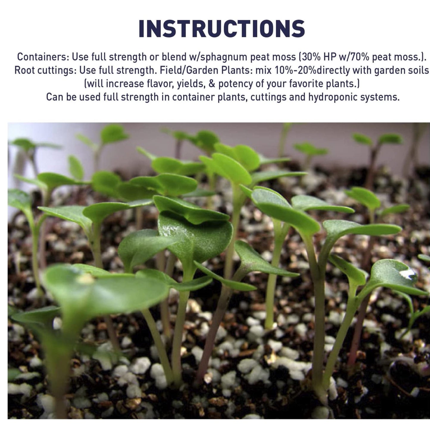 Harvest Hero Hydroponic Perlite instructions