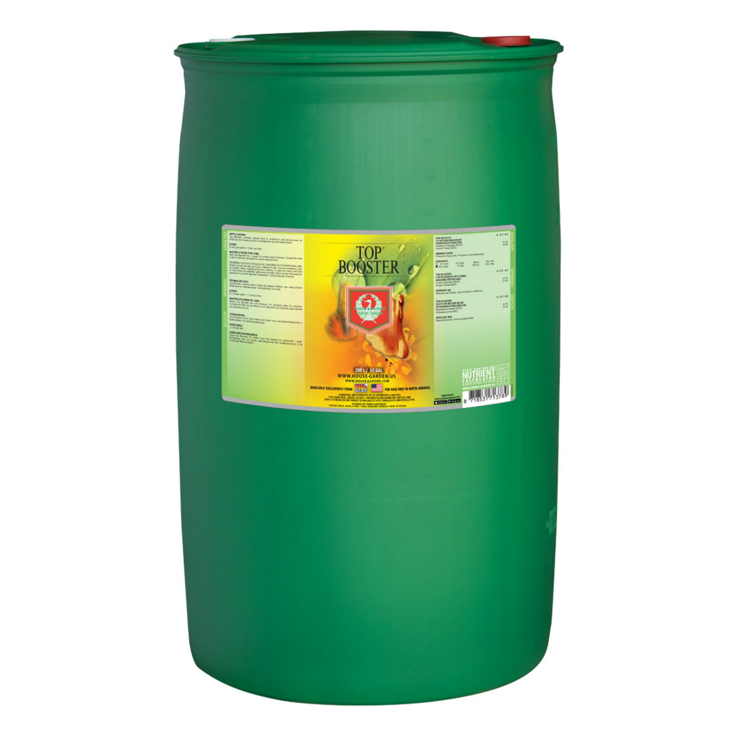 House & Garden Top Booster 200 liters
