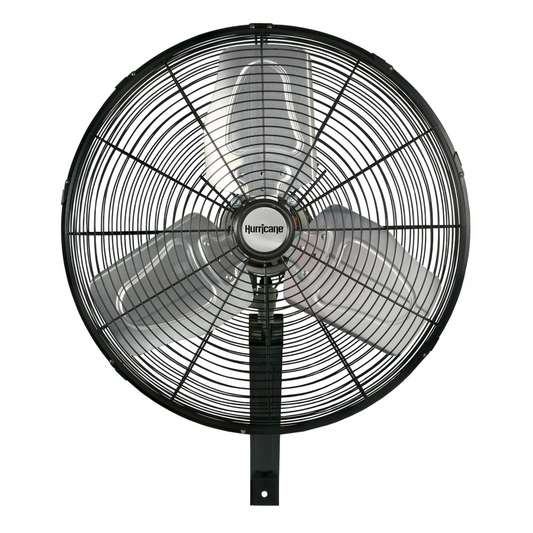 Hurricane Pro Commercial Grade Oscillating Wall Mount Fan 20 in front view