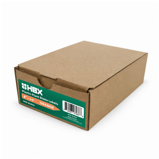 Hydrobuilder HBX Plant Labels Yellow labels box
