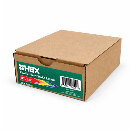 Hydrobuilder HBX Plant Labels multicolor box