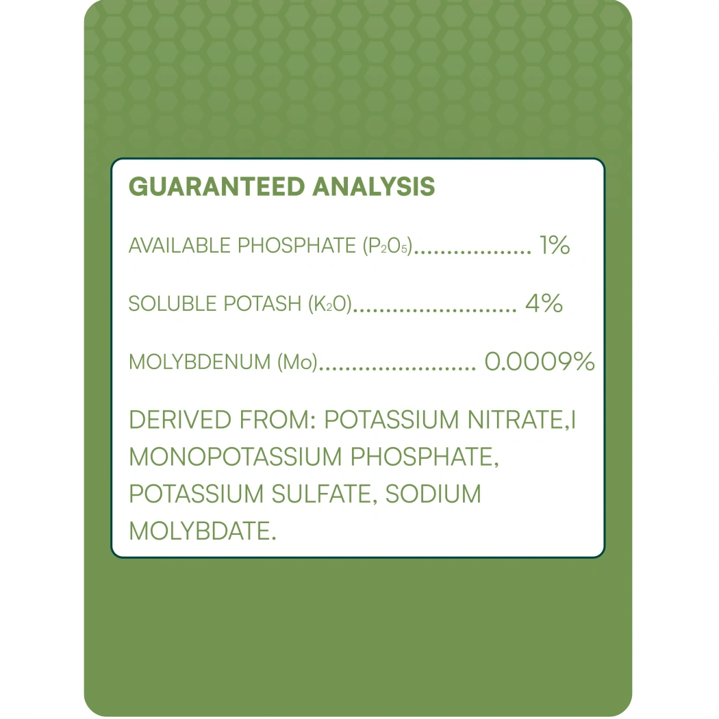 Hydrobuilder HGV Liquid Grow guaranteed analysis