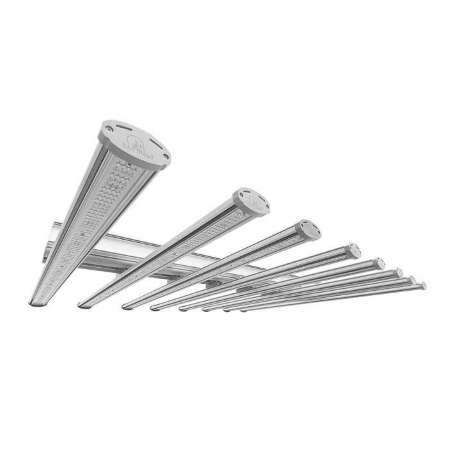 Iluminar iLogic 8 630W 120-277V Fixture UV + Far Red Iso View Front