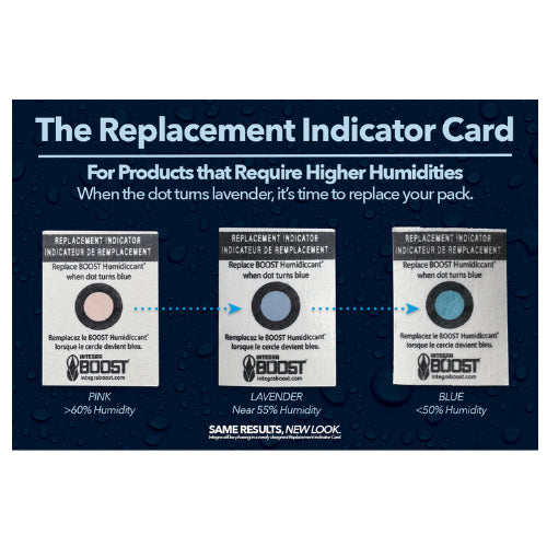 Integra Boost 67g R.H. 72% indicator card
