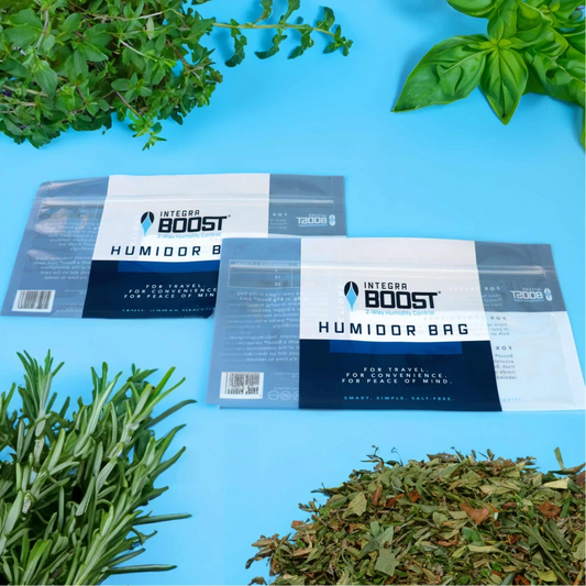 Integra Boost Humidor Bags Pack of 100 for your herbs