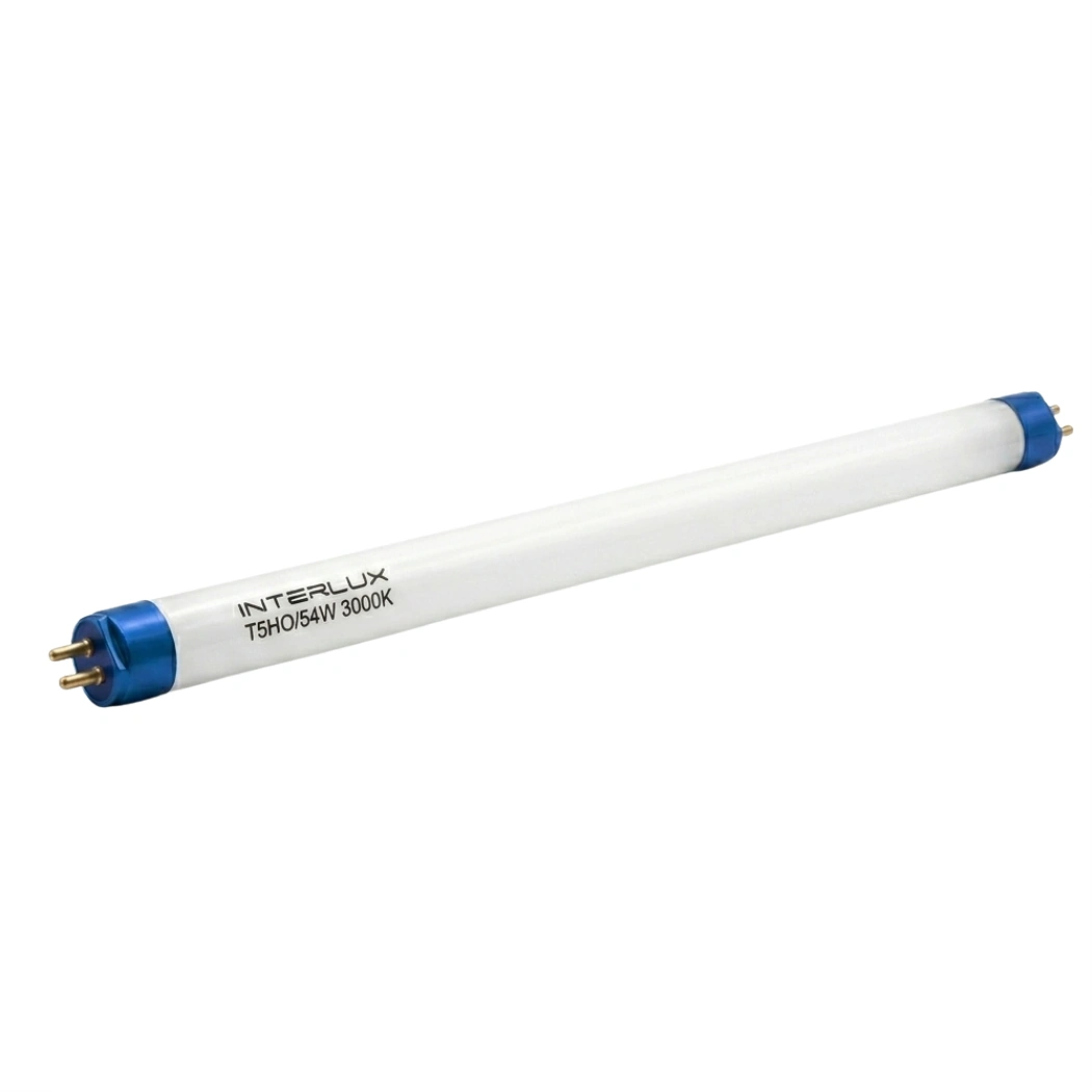 grow fluorescent light bulbs Interlux T5HO Fluorescent Bloom Lamp 54watt 3000k, 4'