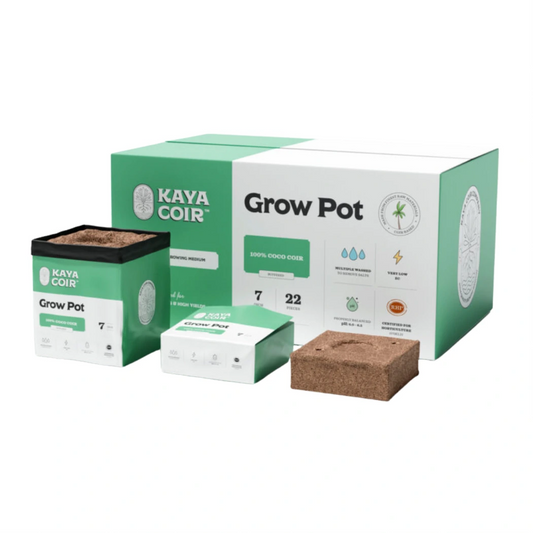 Kaya Coir 7 in Plastic Grow Pot