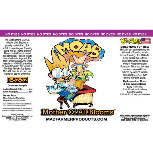 Mad Farmer Mother Of All Bloom 1 kilogram label