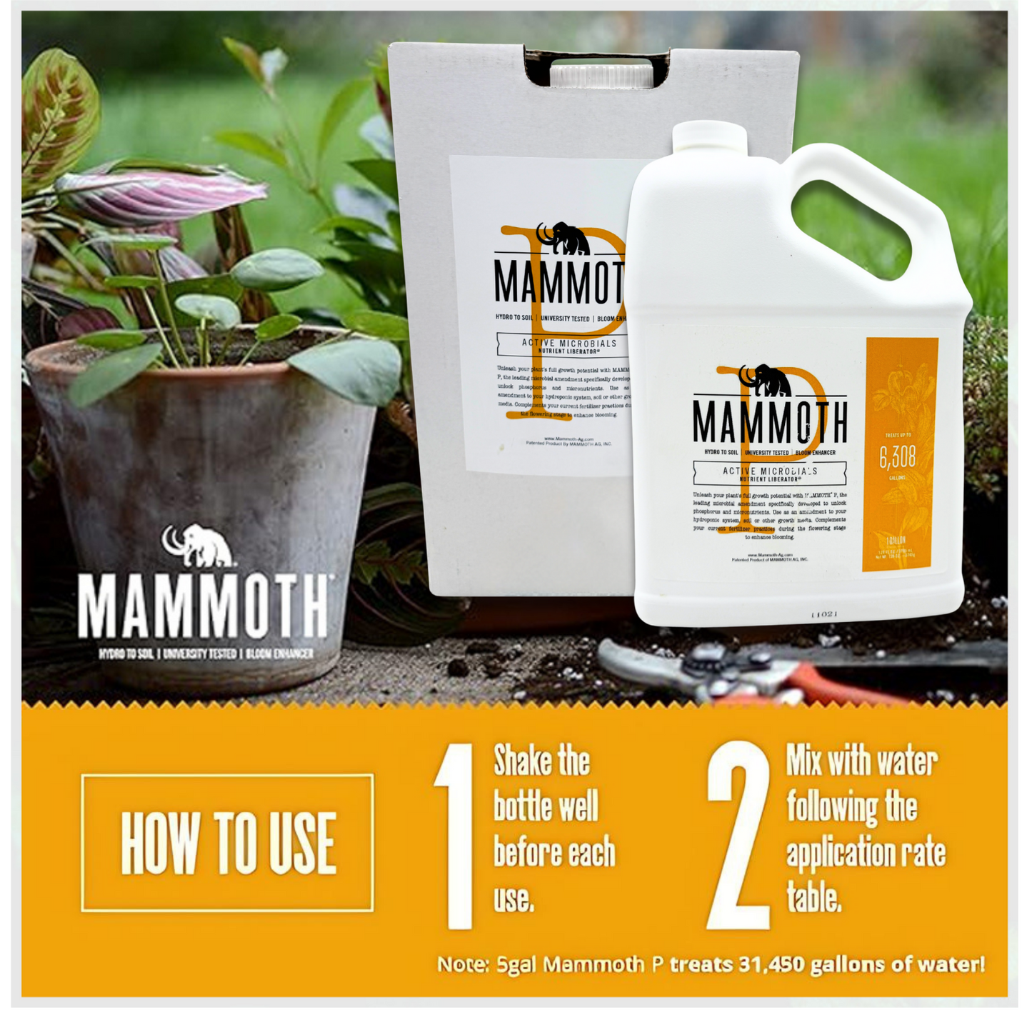 Mammoth P Active Microbials How to Use