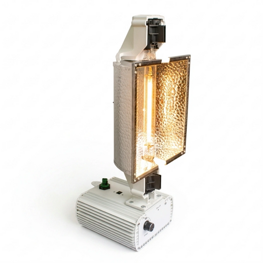 MegaPhoton 1000w DE Commercial Fixture with Lamp 277v turn on