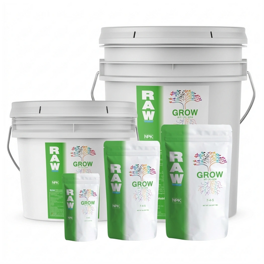 NPK Industries RAW Grow family