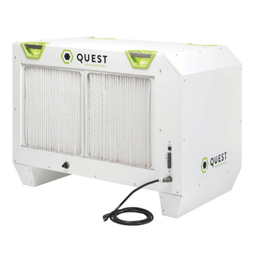 Quest 506 Commercial Dehumidifier left side