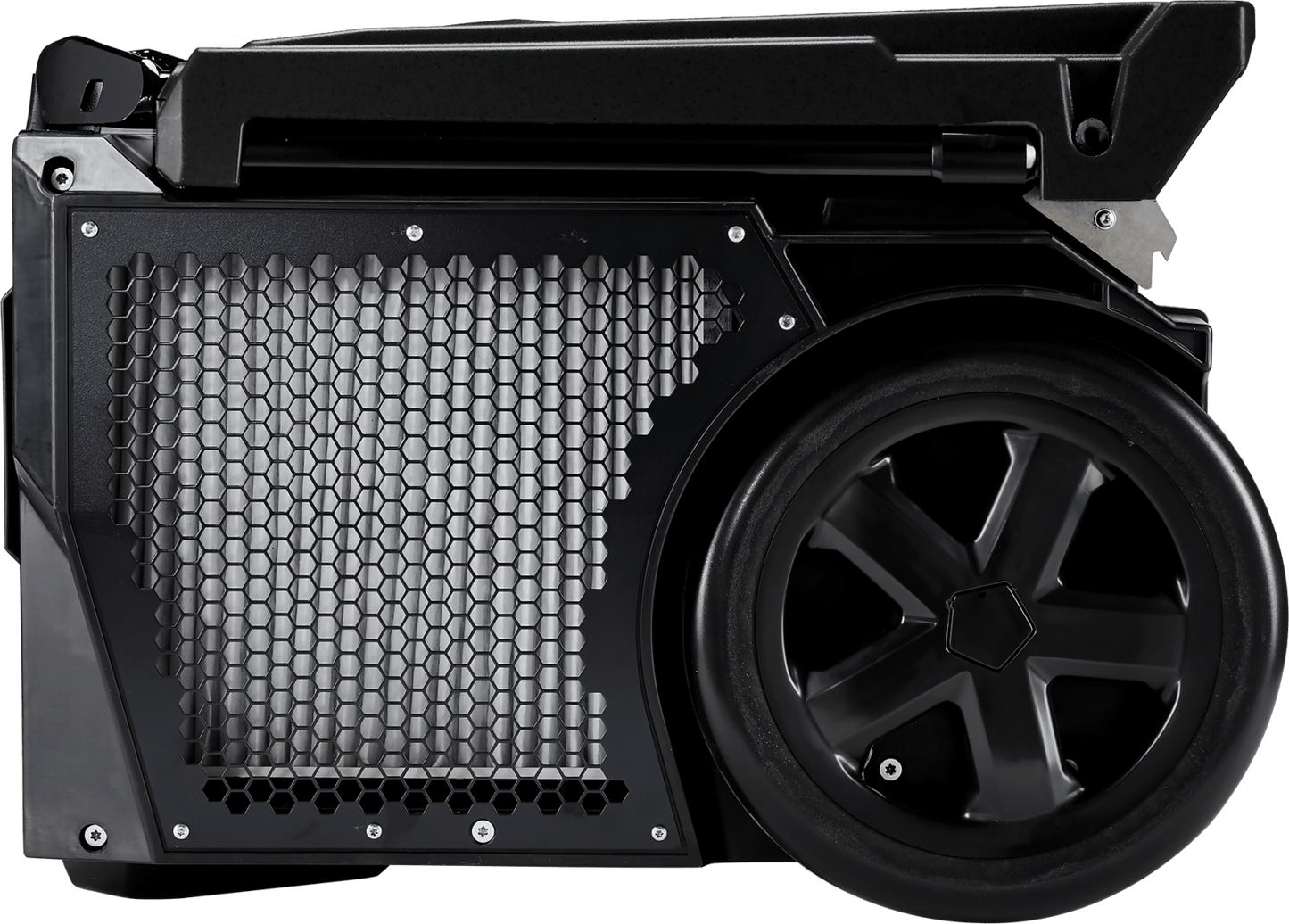 Quest Hi-E Dry 140 PORTABLE SERIES Filter Side View