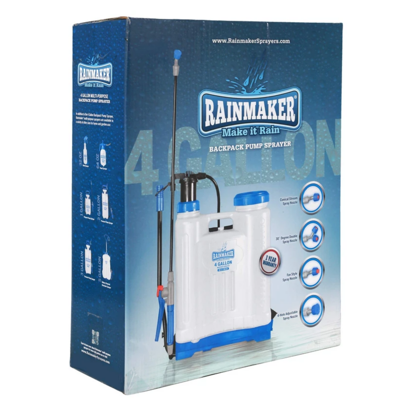 Rainmaker 4 Gallon (16 Liter) Backpack Sprayer box