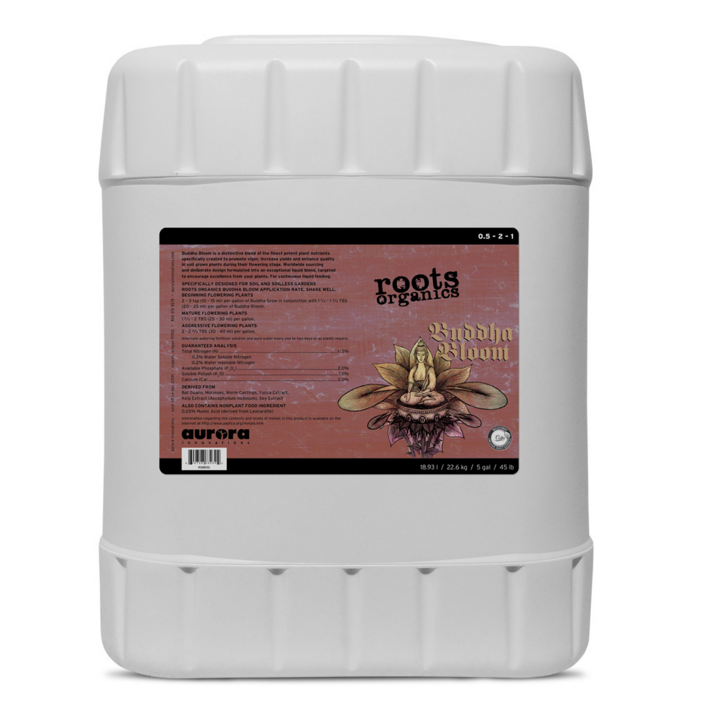 Roots Organics Buddha Bloom 5 gallon
