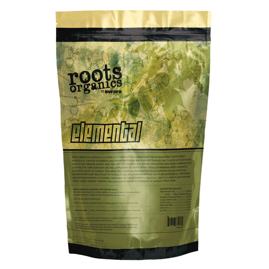 Roots Organics Elemental 3lb back view