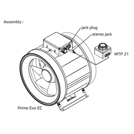 Ruck MTP 21 Potentiometer Fan Controller how to connect