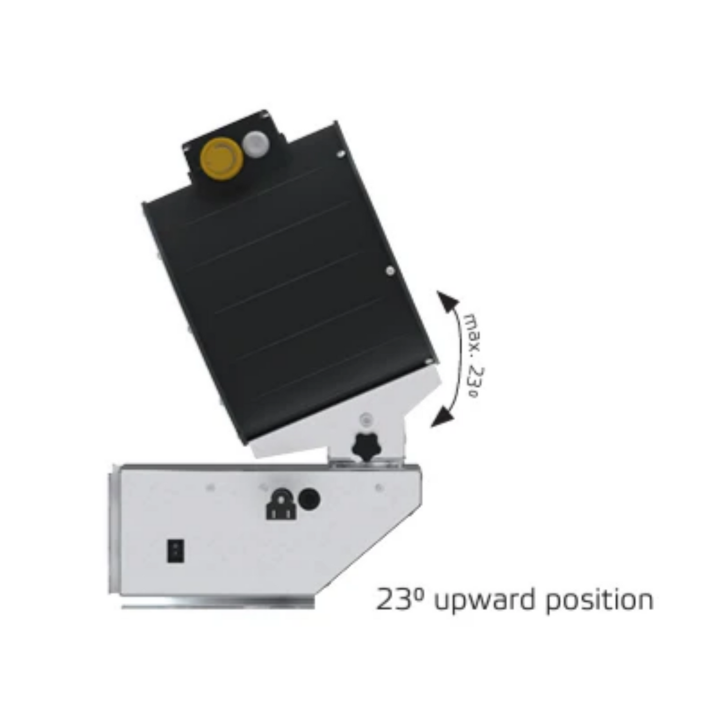 Ruck Optimus 8 Prime Evo Oscillating Fan – 710 CFM Airflow upward position