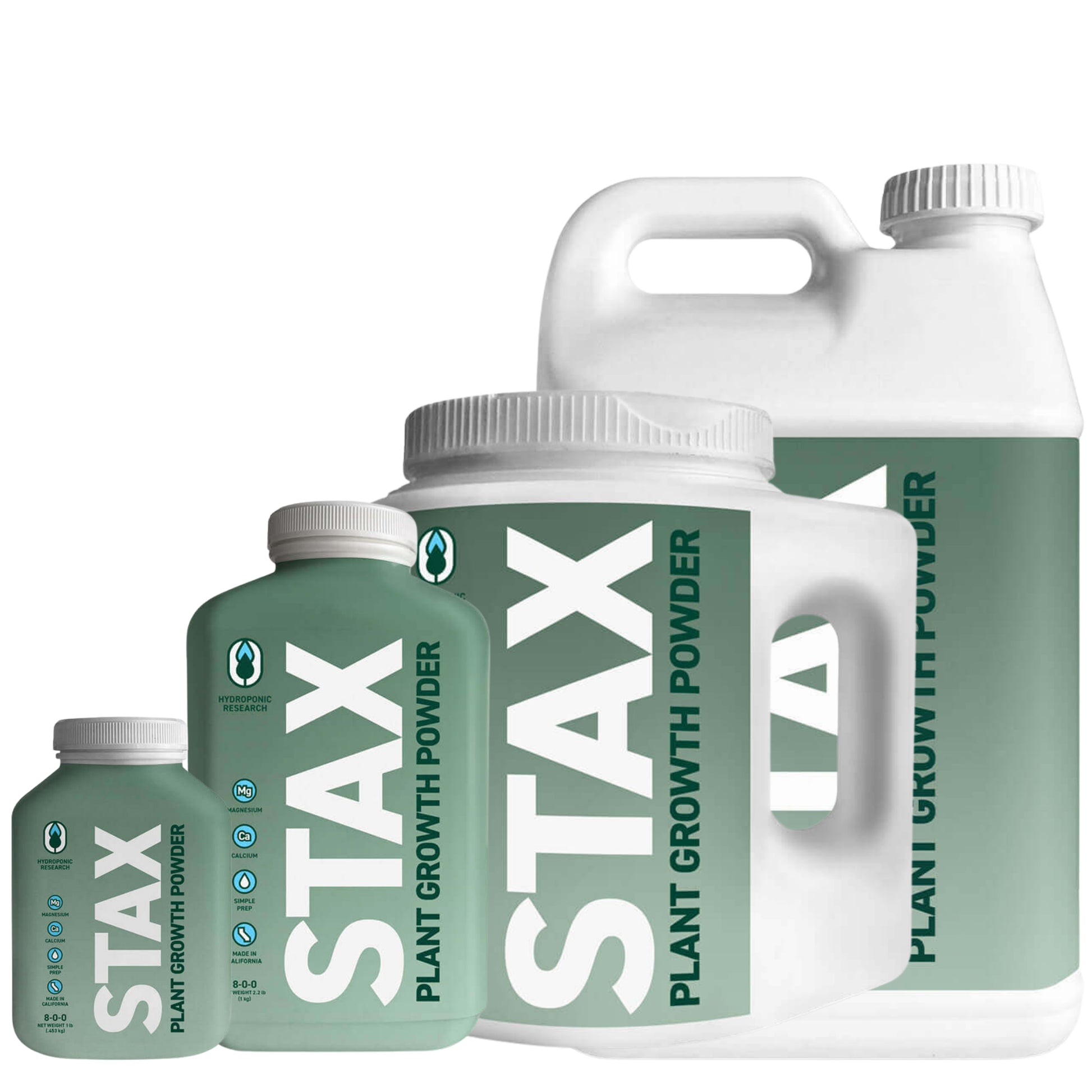 STAX Plant Growth Powder family