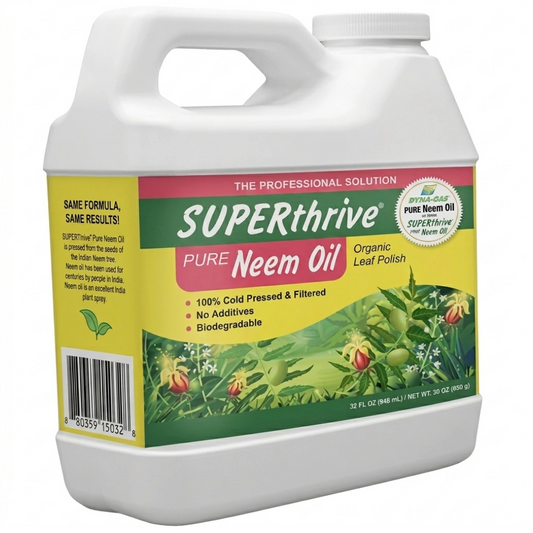 SUPERthrive Pure Neem Oil Organic Leaf Polish 1 quart