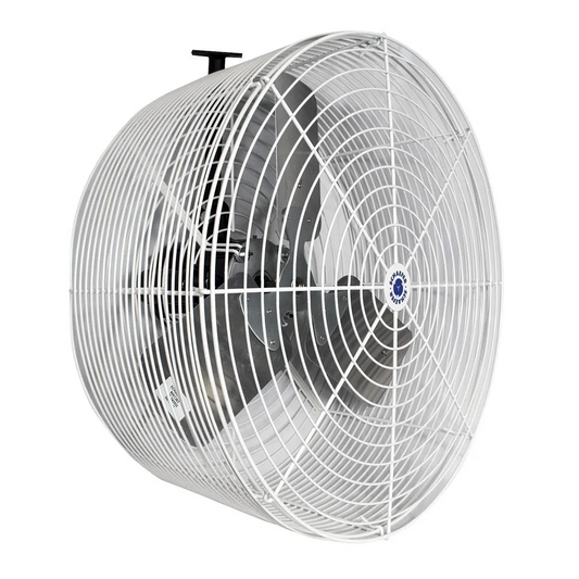 Schaefer Versa-Kool Circulation Fan 24 in w_ Tapered Guards, Cord & Mount - 7860 CFM