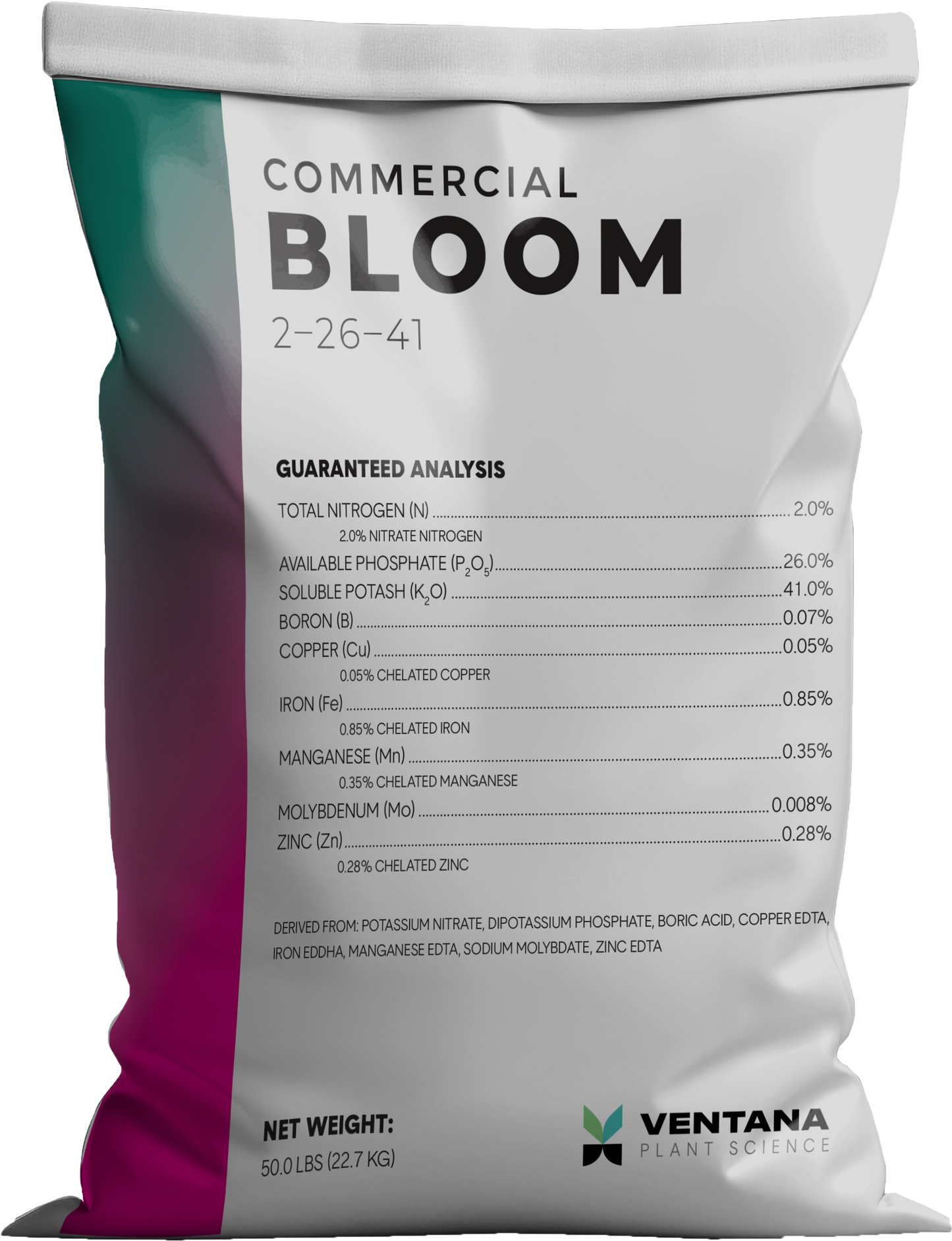 Ventana Plant Science - Commercial Bloom
