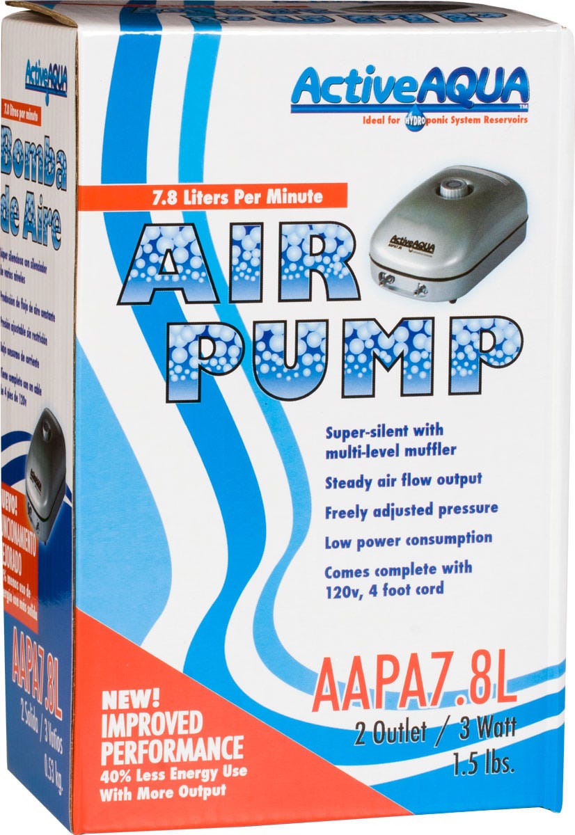 Air Pump with 2 outlets 7.8 lt per minute