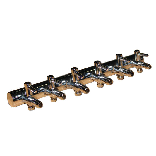 6 Outlet Copper Air Divider
