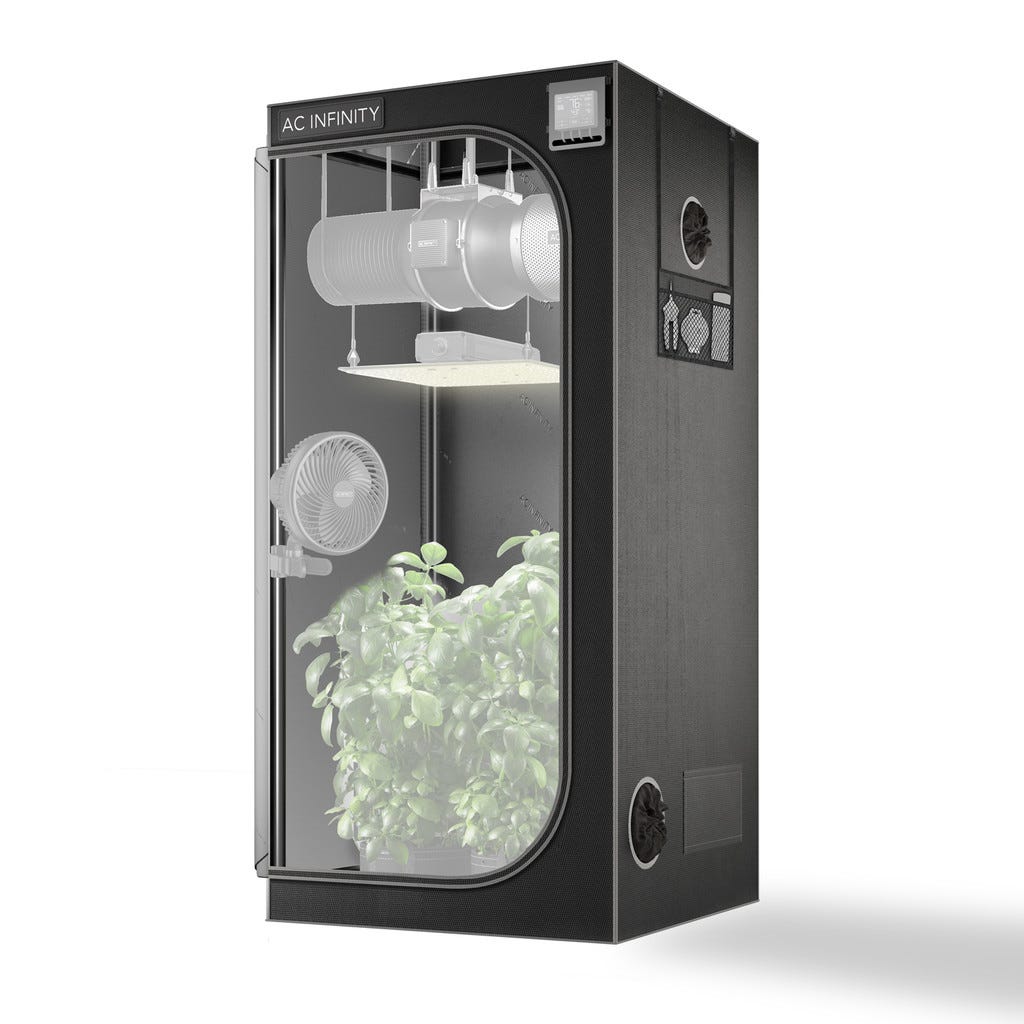 CLOUDLAB 722, Advance Grow Tent 2x2, 2000D Diamond Mylar Canvas, 24" X 24" X 72" Main Image