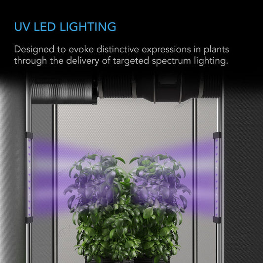Targeted Spectrum UV LED Grow Light Bars