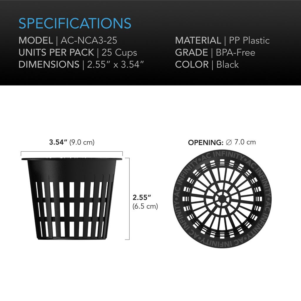 Slotted Pots With Wide Lips