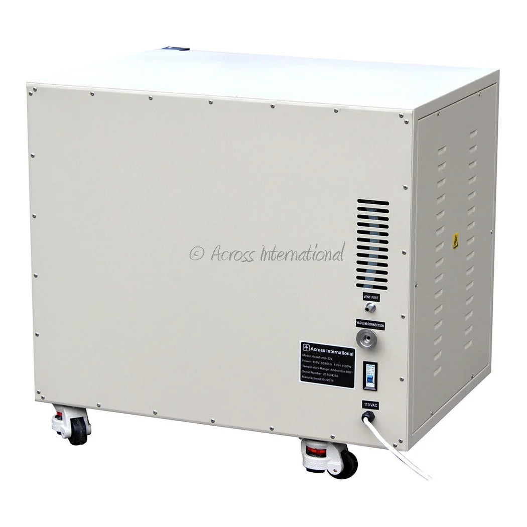 Across International 3.2 cubic foot vacuum oven, side view