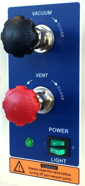 Across International - Accu Temp Vacuum Drying Oven / Degassing Oven - 7.5 Cu Ft