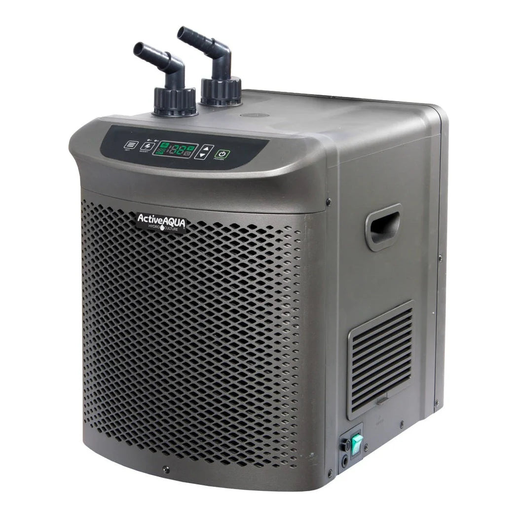 Active Aqua Water Chiller refrigeration - 1/4 HP with Boost Function - chiller, side vents