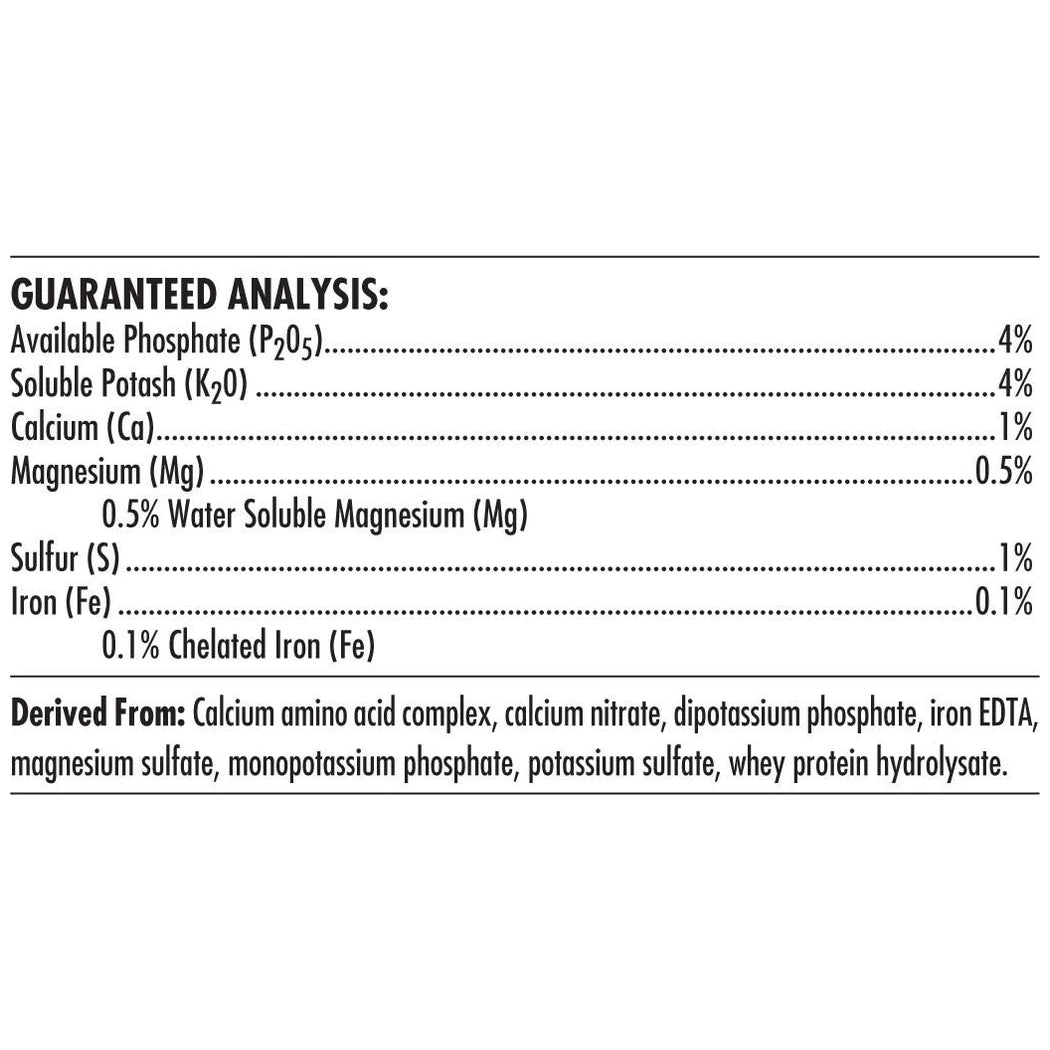 Advanced Nutrients - Big Bud COCO - Liquid guaranteed analysis