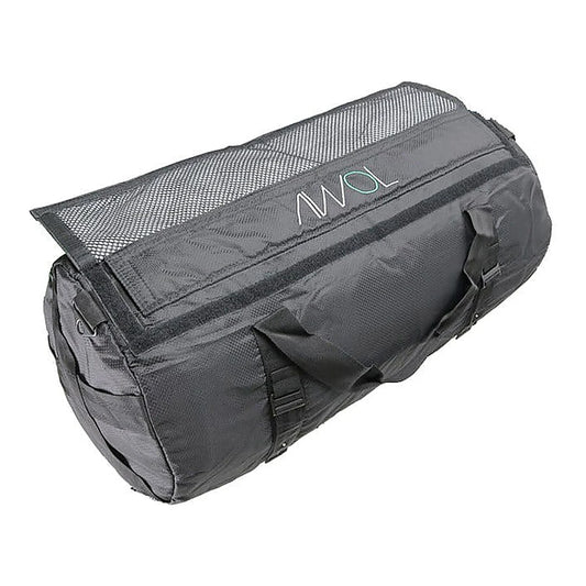 AWOL (XL) DAILY Ripstop Duffle Bag (Black) - duffle, open top