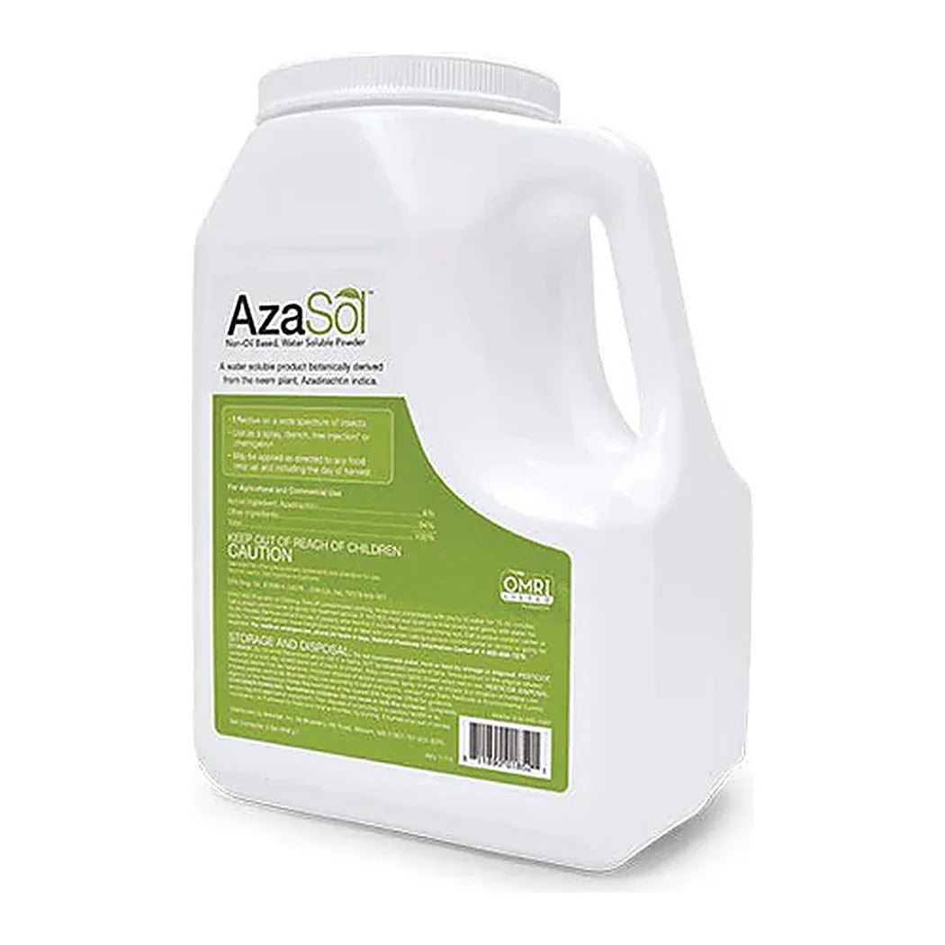 AzaSol neem based water soluble powder, 2 lb jug