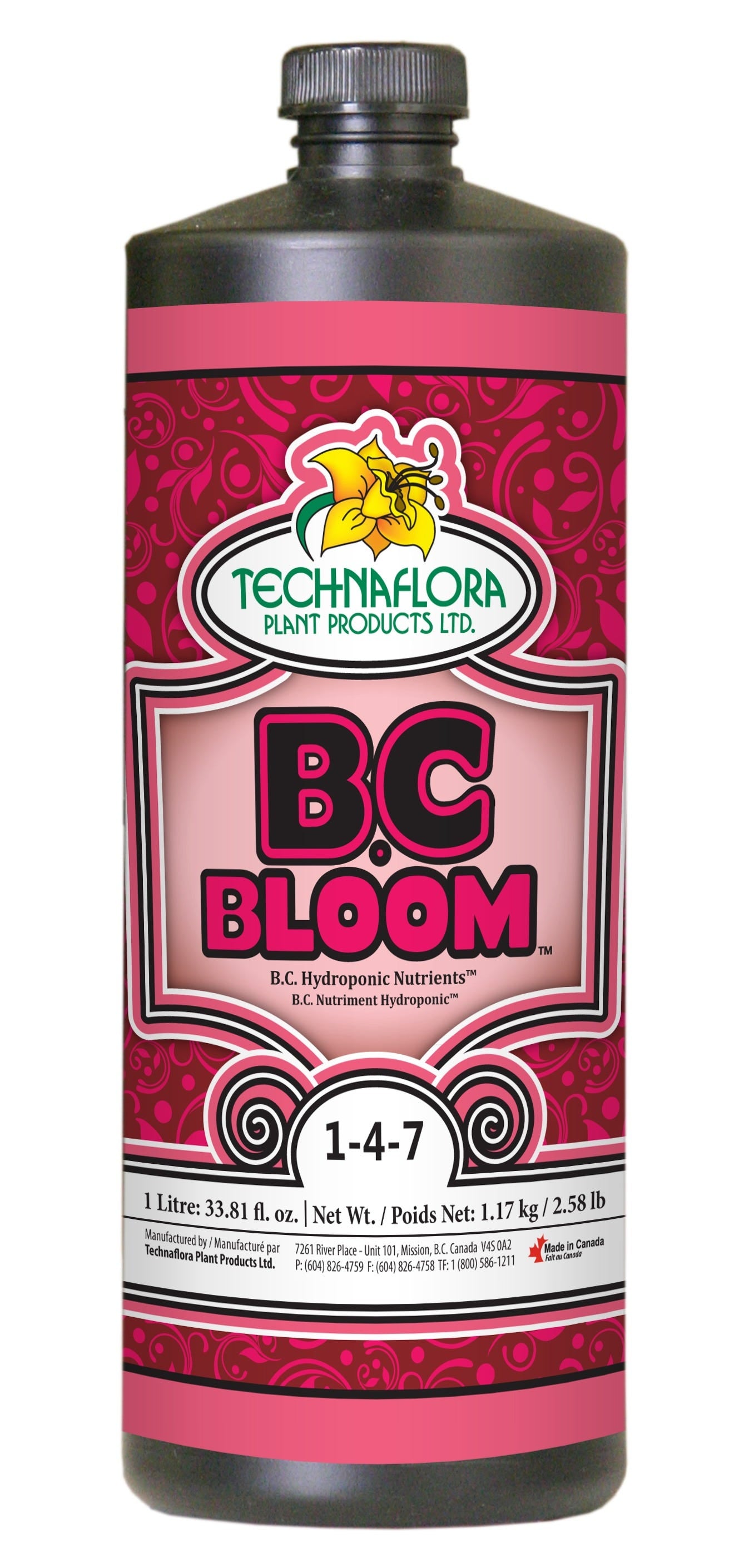 Technaflora B.C. Bloom 1 - 4 - 7 -- 1 L