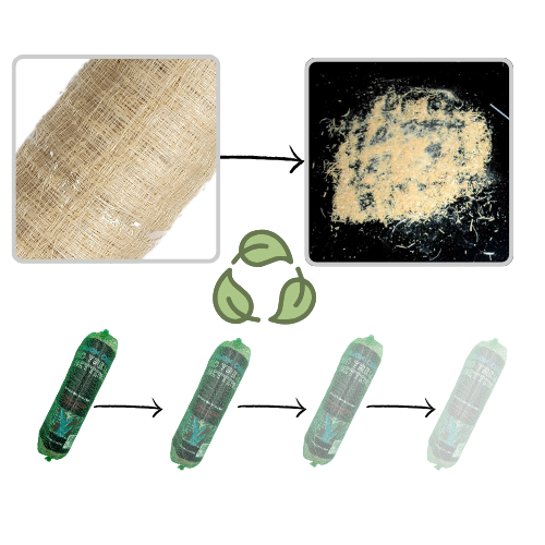 Common Culture Bio Trellis Netting Bulk Roll 5 ft x 15 ft w/ 6in Squares Biodegrades in 3-5 years