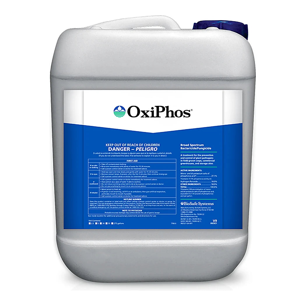 BioSafe Systems OxiPhos bactericide and fungicide, 2.5 gallon