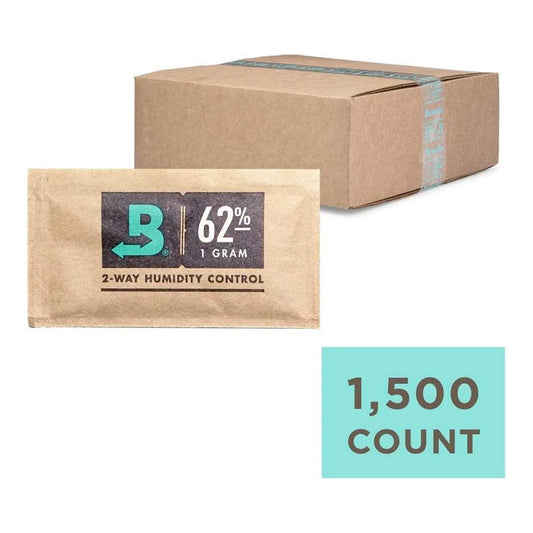 Boveda 62% 1 gram slim pack with 1,500 count case