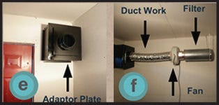Breathable Wall Exhaust Setup