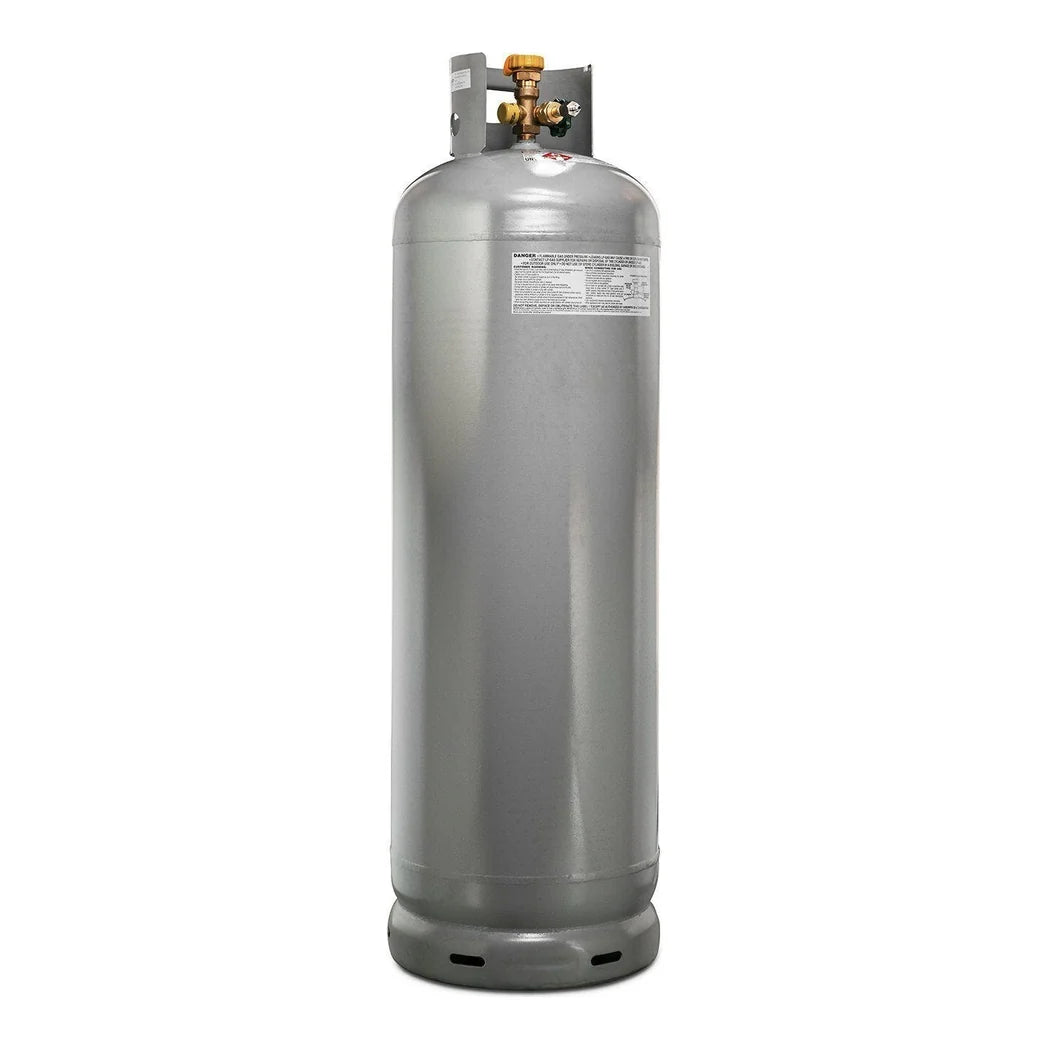 BVV 120 lb diptube tank filled with 99.5% high purity USA iso-butane for closed loop extraction